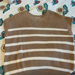 Moon & Madison Tan Knit Sweater